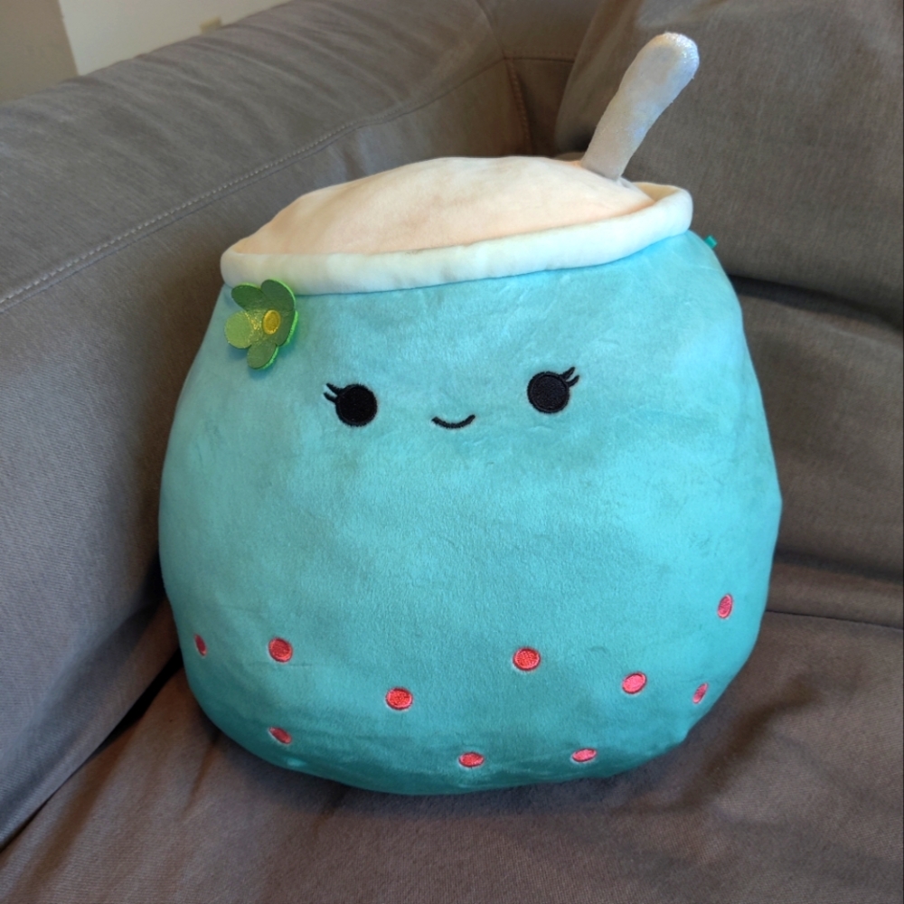 Squishmallow Jakarria the Boba Drink 11"